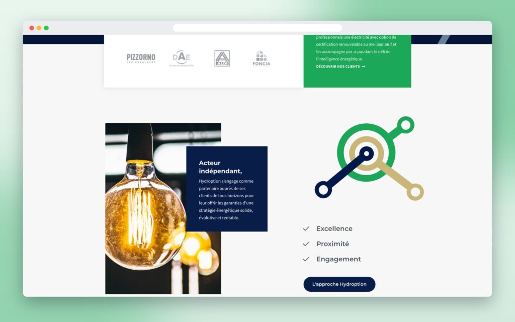 Hydroption – Engagements