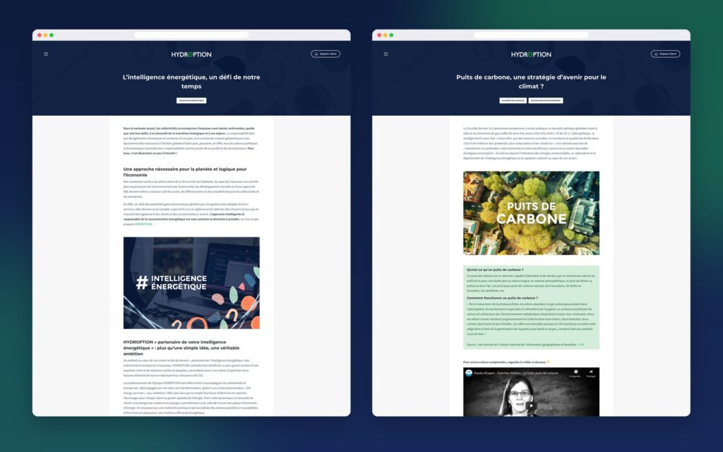 Hydroption – Articles